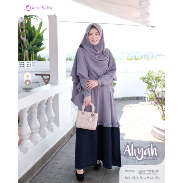Aliyah Gamis Set By Gerai Saffa