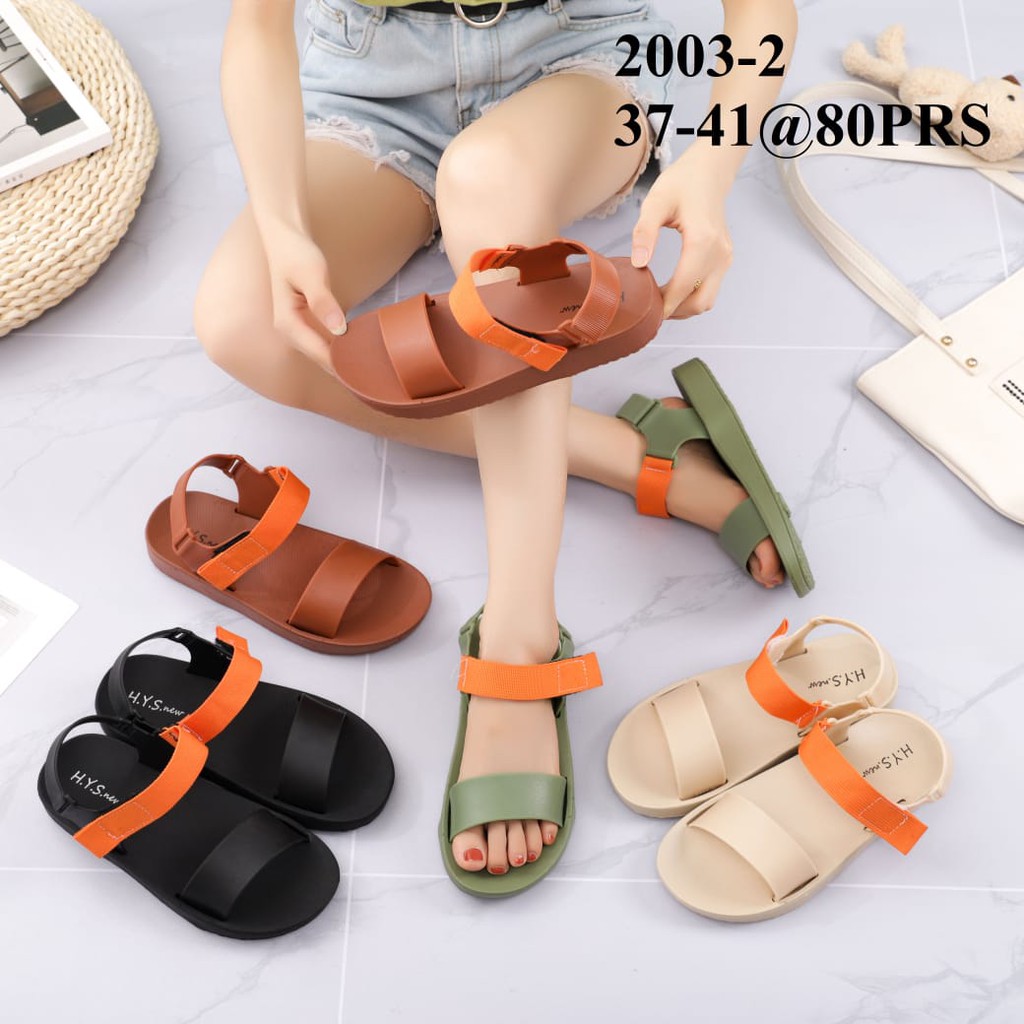 Myanka Jelly Platform Orange Strip