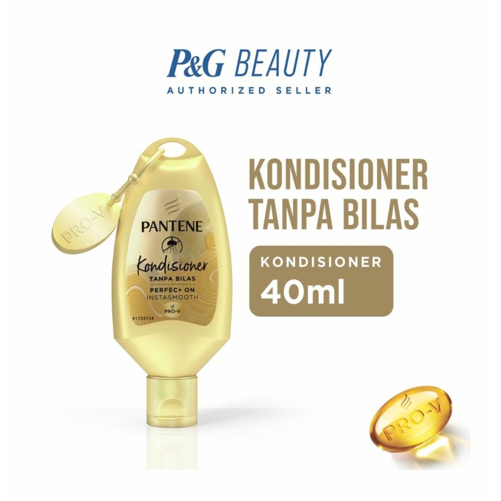 PANTENE CONDISIONER TANPA BILAS PERFECT ON 40ML // PANTENE KONDISIONER TANPA BILAS