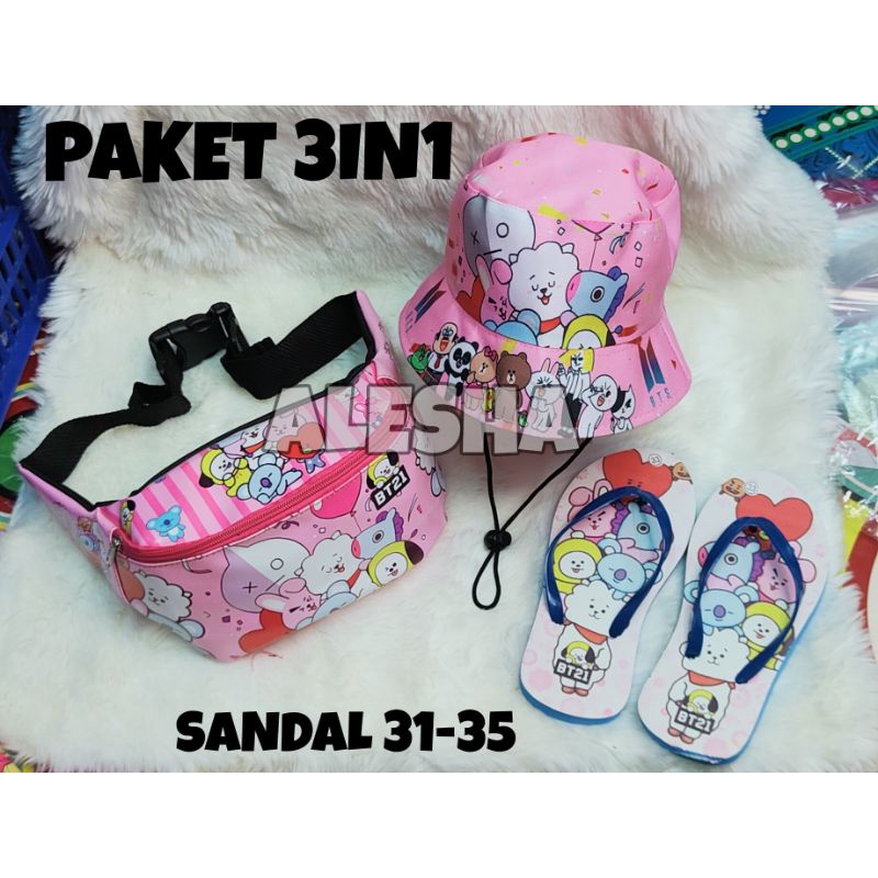 0Tas SLempang waistbag anak BT