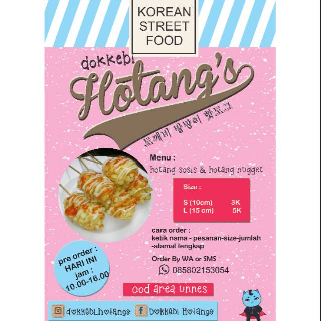 Jasa pamflet promo makanan