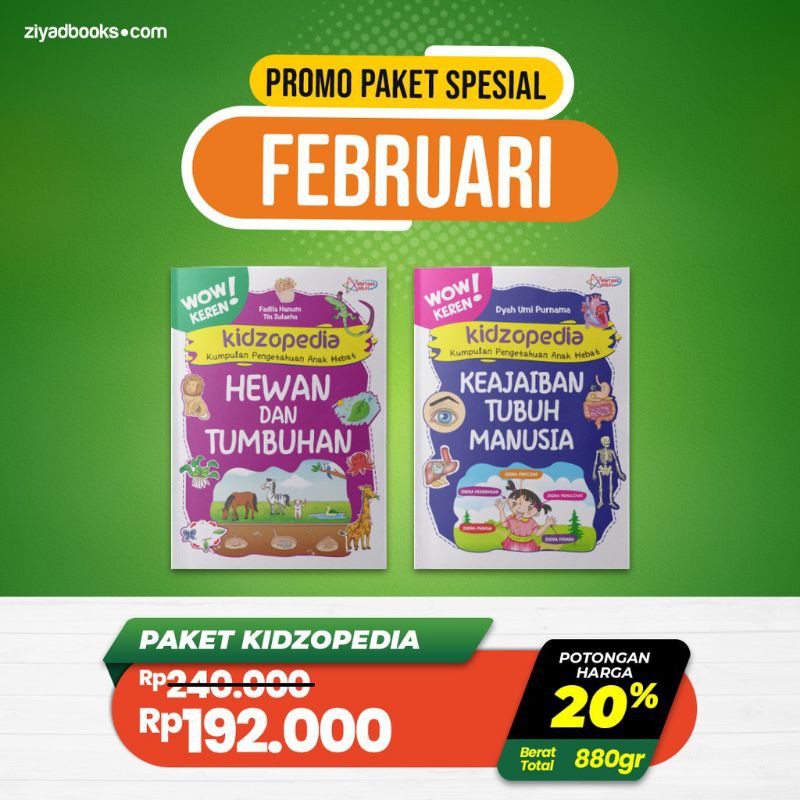 Buku Anak - Paket Kidzopedia Ziyad Books
