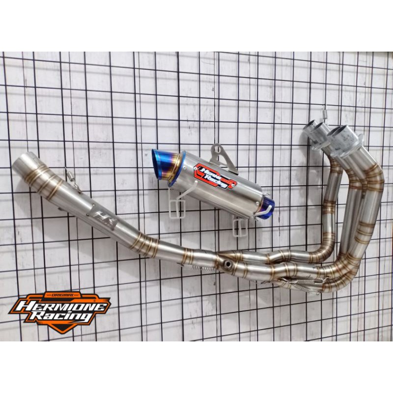 knalpot kawasaki ZX 25 R original hermione racing