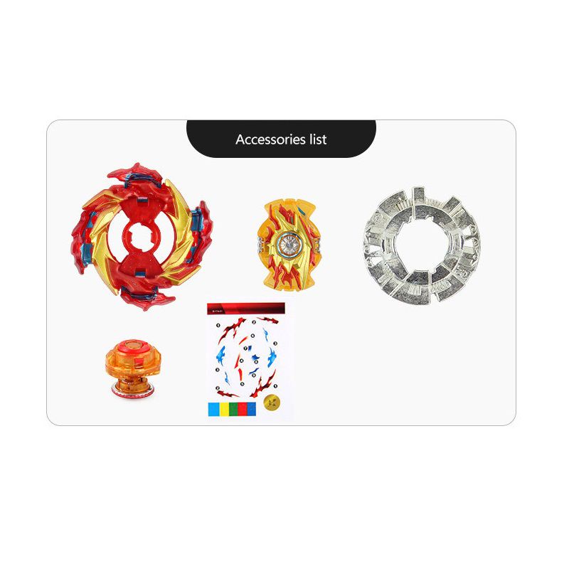 Beyblade Burst B-174 01 02 Warna Merah Biru Bey LIMIT BREAK DX Tanpa Launcher