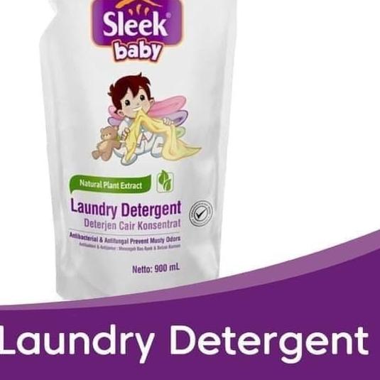 ♨ Sleek baby laundry detergent 900ml refill 900 ml slek sabun cuci baju ←