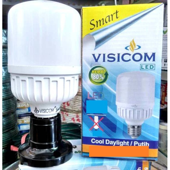 LED JUMBO 30 Watt PUTIH VISICOM Smart Kapsul Nyala di Voltase 100-240V