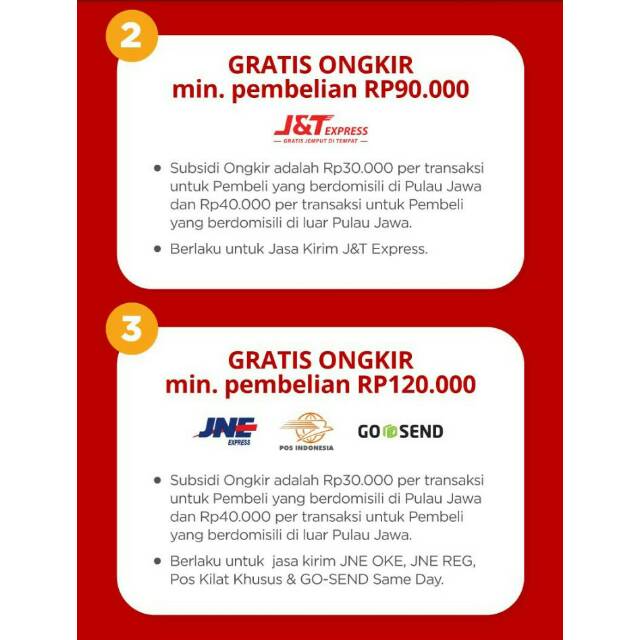 

PROMO GRATIS ONGKIR NOVEMBER 2017