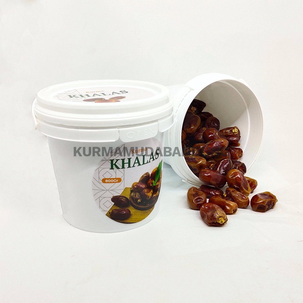 

KURMA KHALAS EMBER / KURMA KHOLAS PREMIUM ORIGINAL 800 GR / OLEH OLEH KURMA / KURMA KHALAS SA'AD PREMIUM