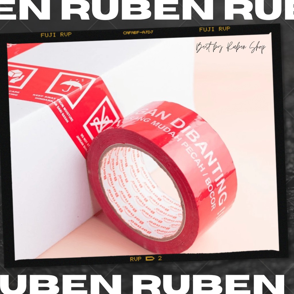 

Lakban MURAH Borneo Indonesia Jangan Dibanting / Fragile (6pcs)