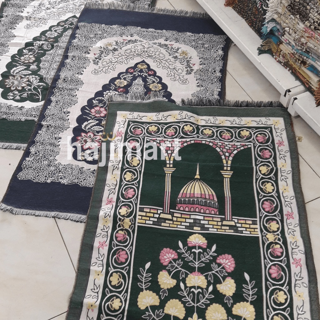 Sajadah Madinah Polycotton / Sajadah Souvenir / Oleh-oleh Haji Umroh
