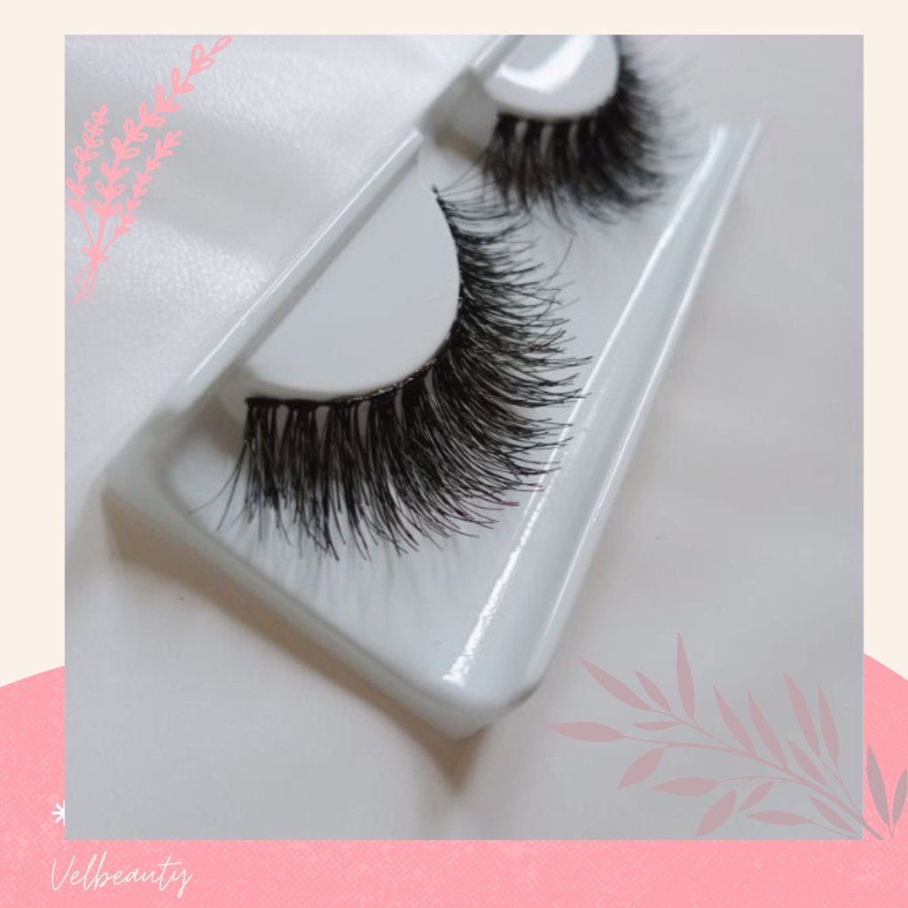 [BISA COD] BULUMATA 3 DIMENSI AUBREY SERIES LEMBUT 3D EYELASH