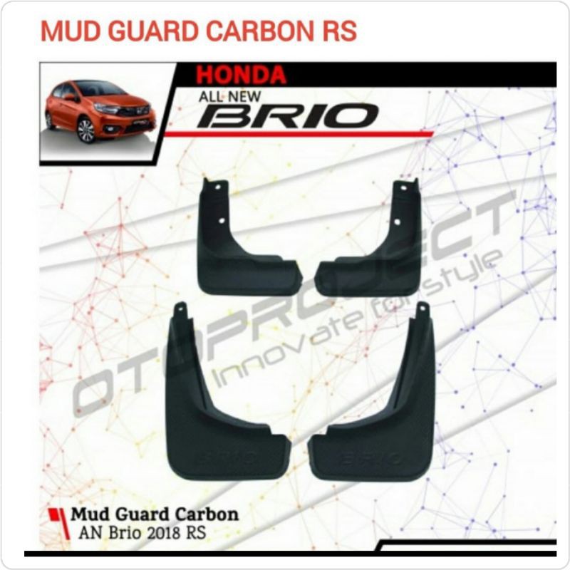 Karpet Lumpur / Mud Guard Brio New 2018-ON Merk Otoproject