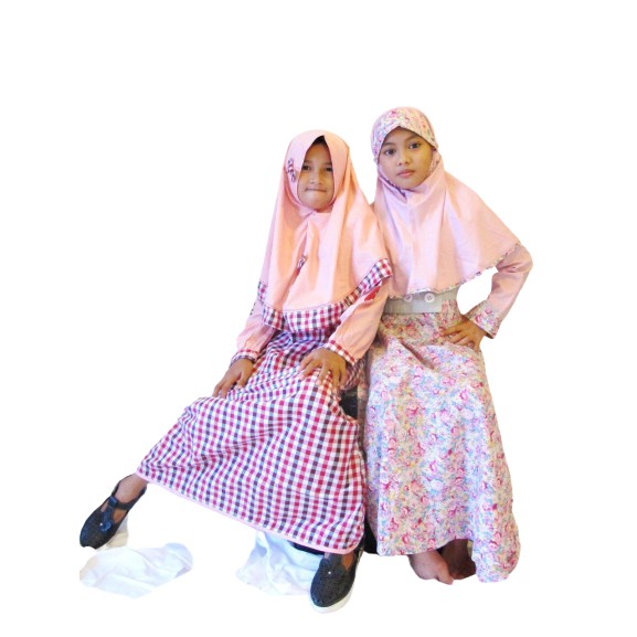 Baju Muslim Anak Perempuan Gamis CITRA BUSANA KIDS Syari Terusan COD Kado Ulang Tahun