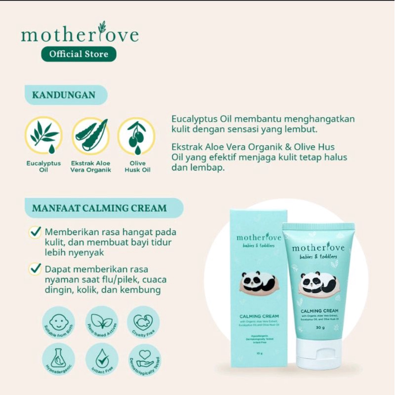 Motherlove Calming Cream Babies &amp; Toddlers