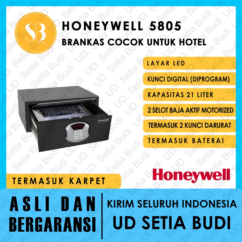 Brankas Honeywell 5805 Asli dan Bergaransi