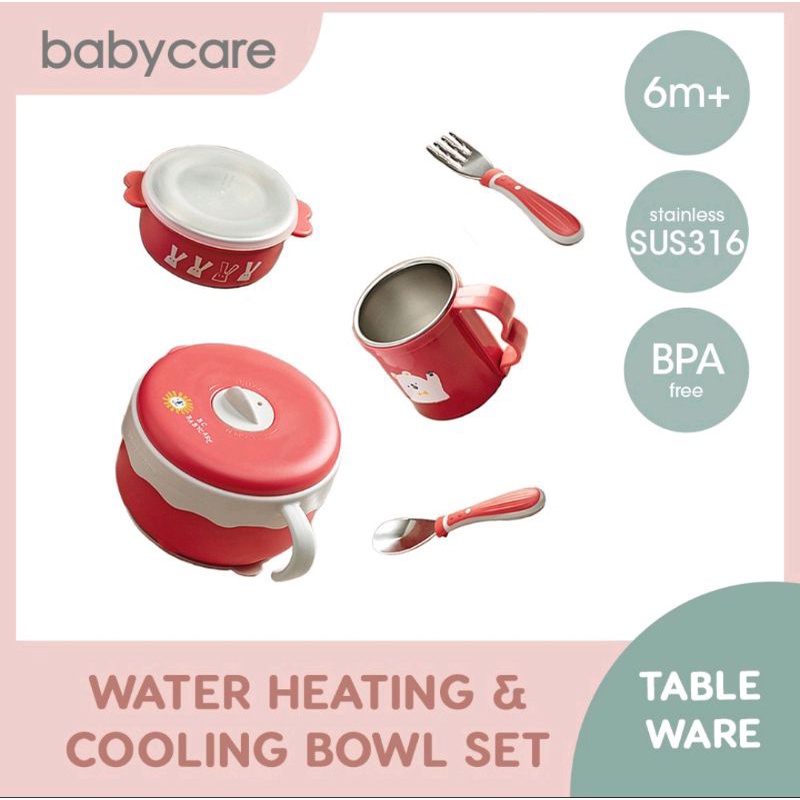 BABYCARE Water Heating &amp; Cooling Bowl Set 5-in-1