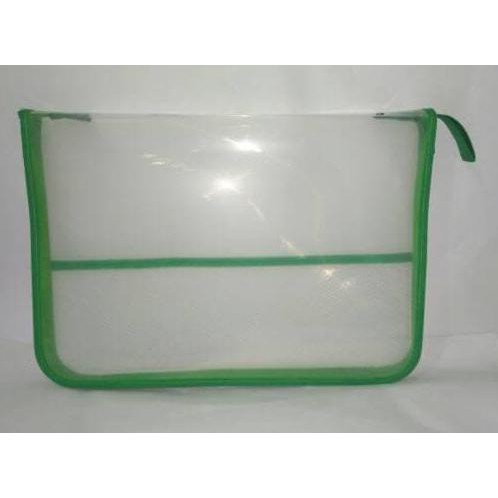 

Termurah Map Plastik Zipper Bag Resleting Folio - Hijau Offic