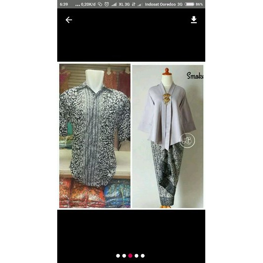 couple kebaya floy  couple kutu baru  couole kebaya luna  baju pesta couple  couple baju formal