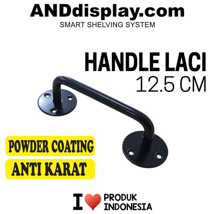 TARIKAN GARASI HANDLE PINTU LACI LEMARI GANTUNGAN 12,5CM