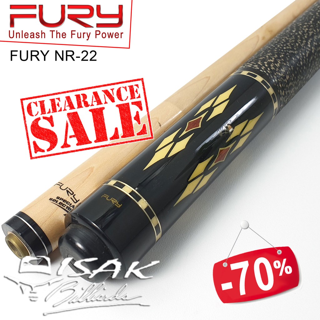 Obral Murah Fury Cue - Stick Billiard Cuci Gudang Stik Biliar Furi 01 Clearance