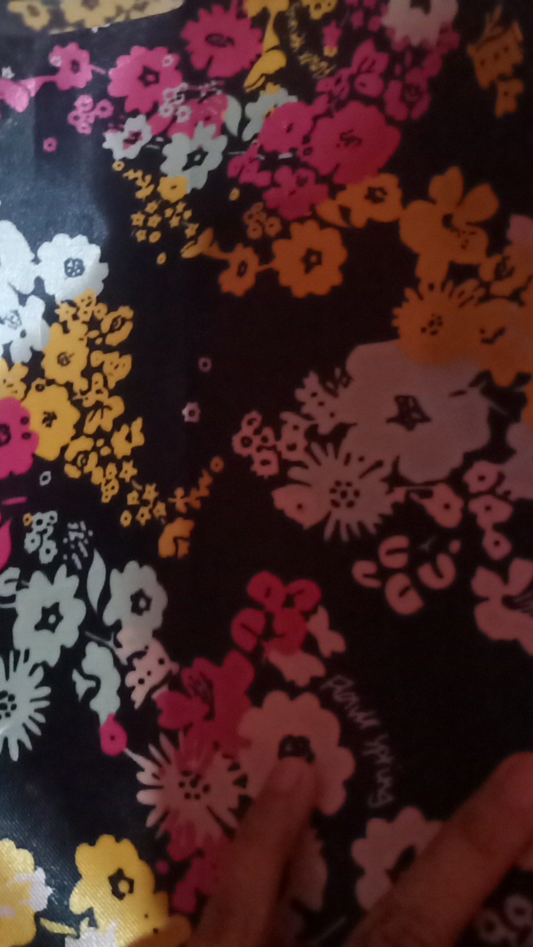 Bahan Mikro Motif Bunga