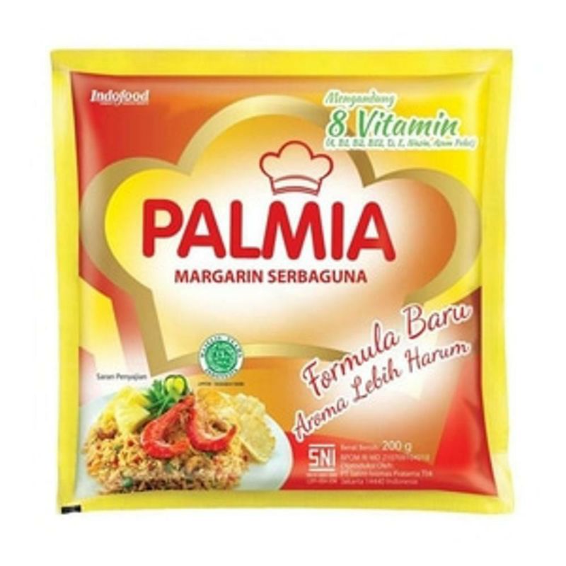 

PALMIA MARGARINE MINI PACK 200 GRAM