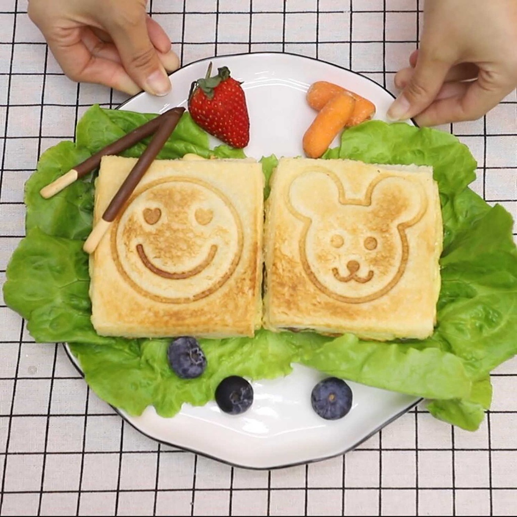 SANDWICH WAFFLE MAKER / CETAKAN ROTI KARTUN / SONIFER SANDWICH WAFFLE