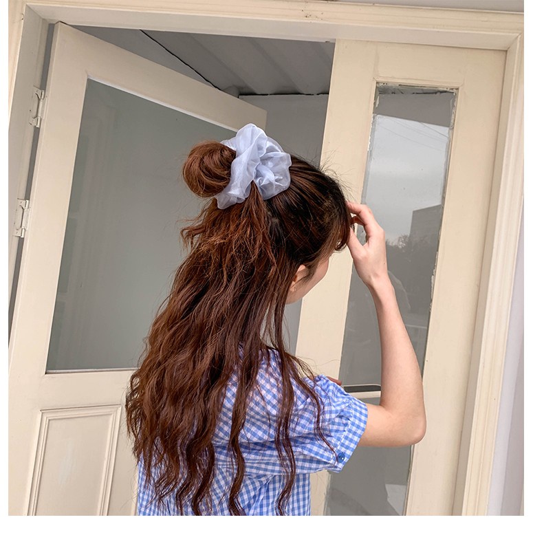 FYGALERYSURABAYA ACC157 Ikat Rambut Wanita Karet Rambut Scrunchie Cepol Anak Polos