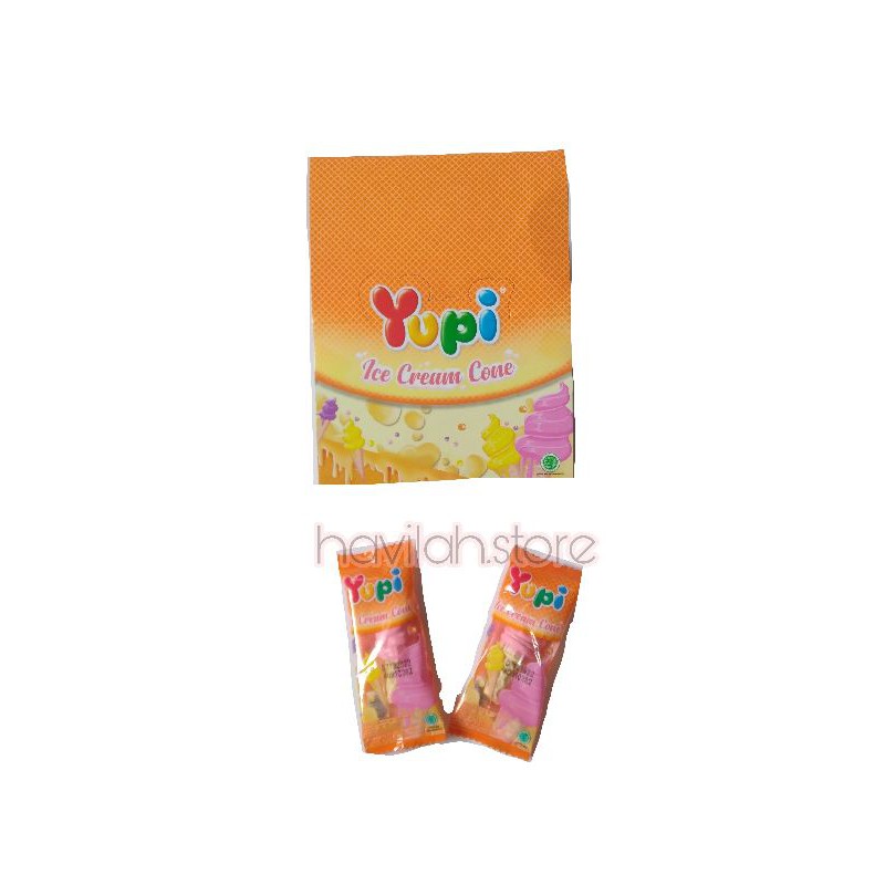 

Permen Yupi Ice Cream Cone 1 Box isi 24pcs