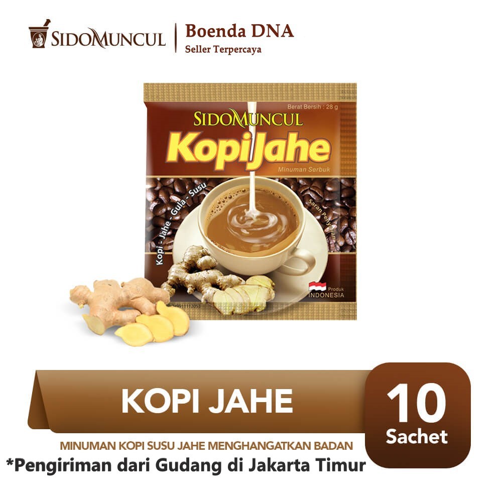 

Kopi Jahe Sidomuncul 1 Renceng isi 10 Sachet