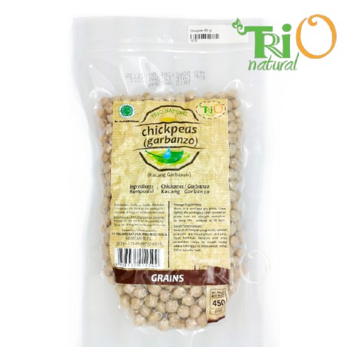 

Trio Natural Chickpeas 450 gram