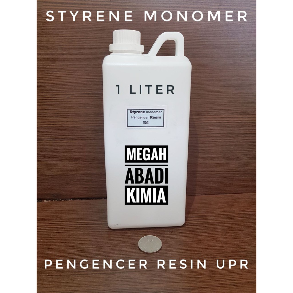 Styrene Monomer SM Pengencer Resin UPR 1 Liter