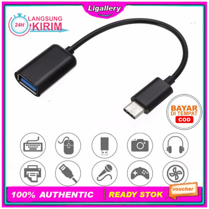 [BISA COD]  Kabel Micro Otg Usb Kabel Otg Kabel Micro Usb for samsung, bb, oppo, android