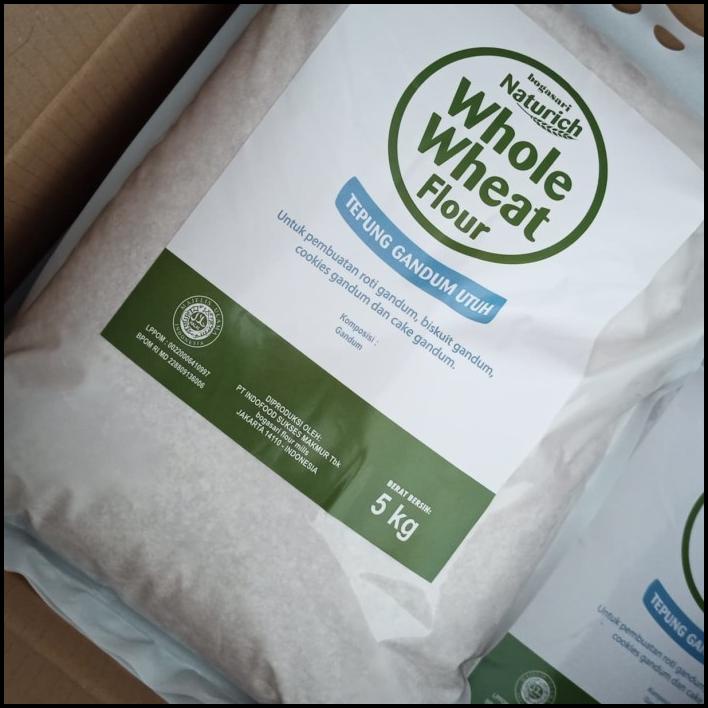 

Naturich Tepung Gandum Utuh Bogasari 5Kg