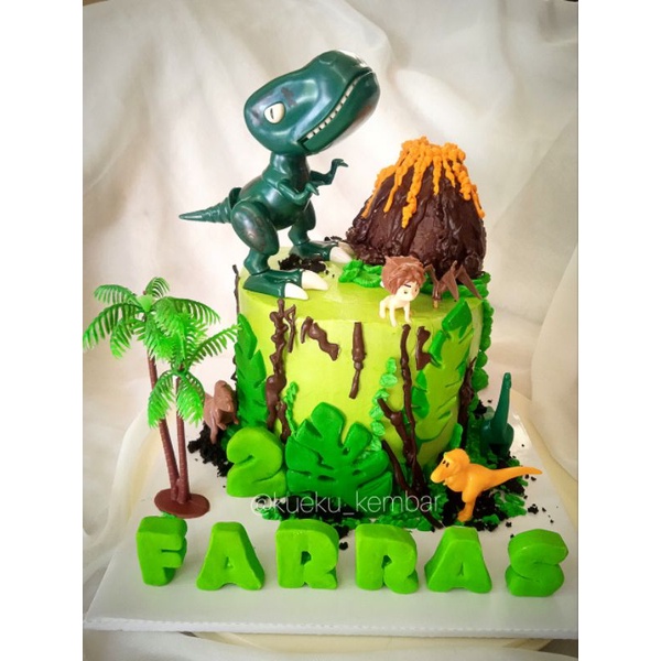 

kue ulang tahun jurrasic park /dinosaurs