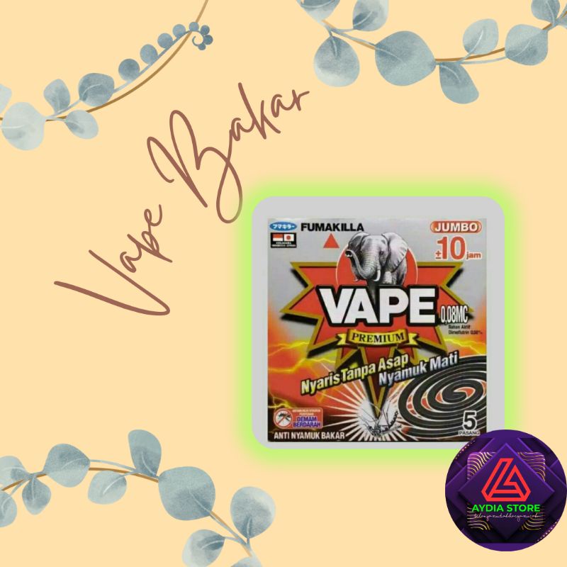 OBAT NYAMUK BAKAR VAPE NYARIS TANPA ASAP / obat pembasmi nyamuk