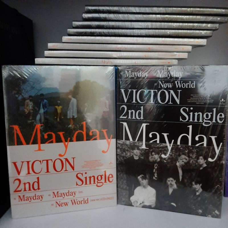 VICTON - 2nd Single ' MayDay ' Sealed + Poster