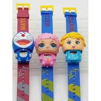 COD Bayar Tujuan Jam Tangan Anak-Anak Character Multifunction Rubber Digital BAHAN AMAN BUAT ANAK