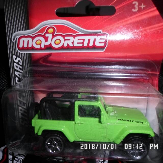 Majorette Jeep Wrangler Hijau