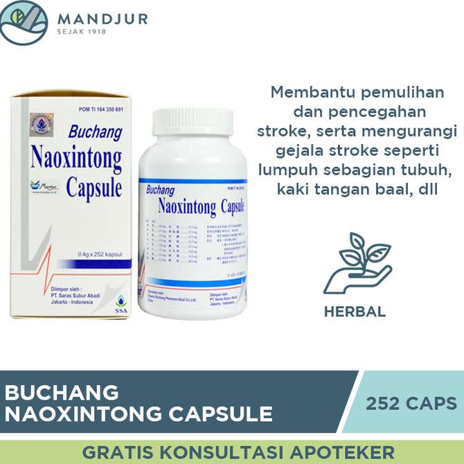 

BISA COD Buchang Naoxintong Botol Isi 252 Capsule - Obat Stroke dan Hipertensi /OBAT HERBAL ASAM URAT/OBAT HERBAL PELANGSING/OBAT HERBAL KOLESTEROL/OBAT HERBAL DIABETES