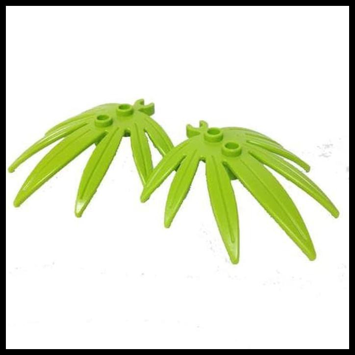 LEGO PARTS: PLANT LEAVES 6 X 5 SWORDLEAF WITH CLIP