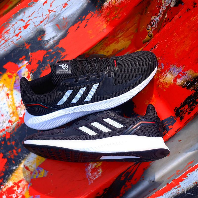 Sepatu Adidas Valcon 2.0 black white