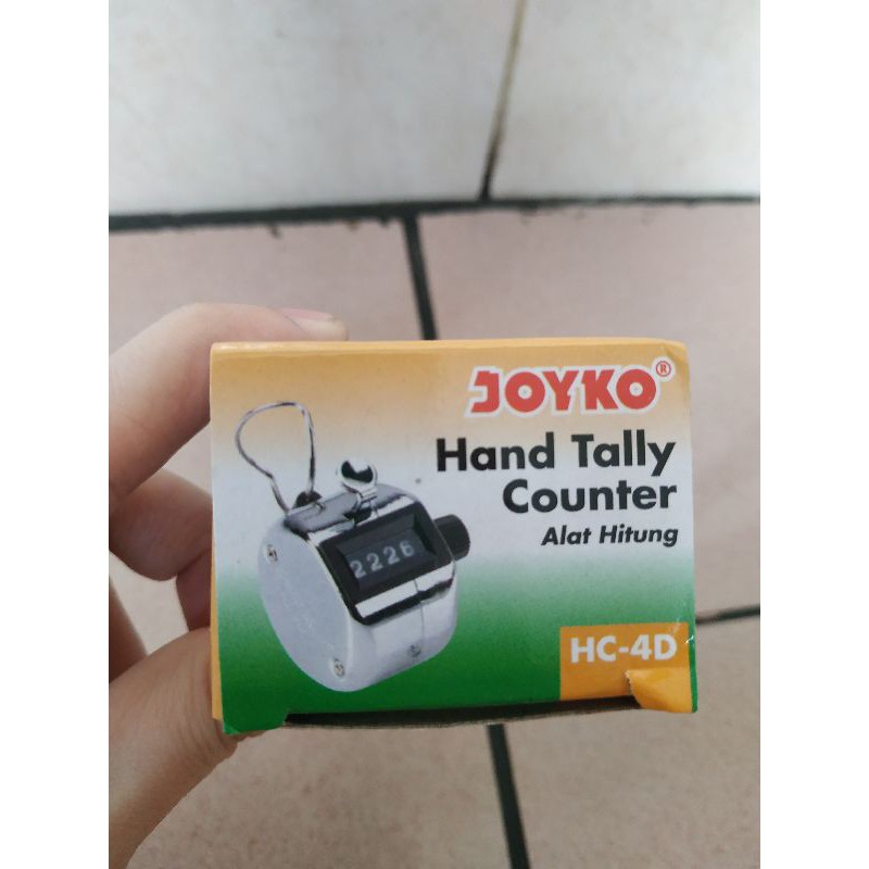 

Joyko hand tally counter atau alat hitung