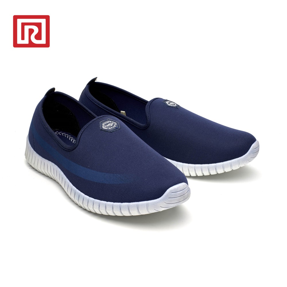 Ramayana Loggo Sepatu  Casual  Pria Boost 303 Biru Tua 