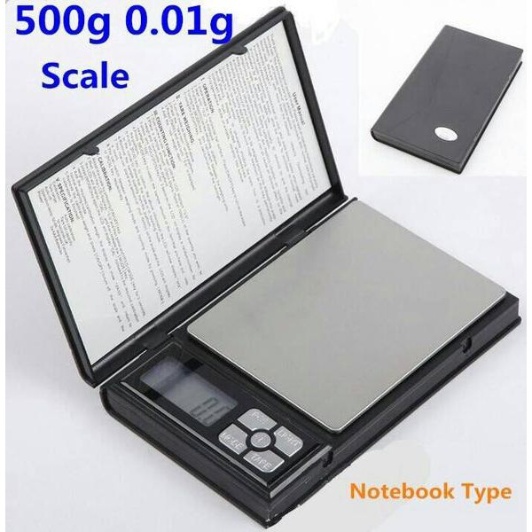 

Timbangan Emas Notebook 500gram/0.01gram