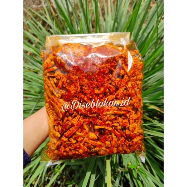 Basreng pedas daun jeruk isi 1kg