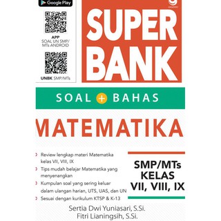 Promosuper Bank Soal Bahas Matematika Smp Mts Vii Viii Ix