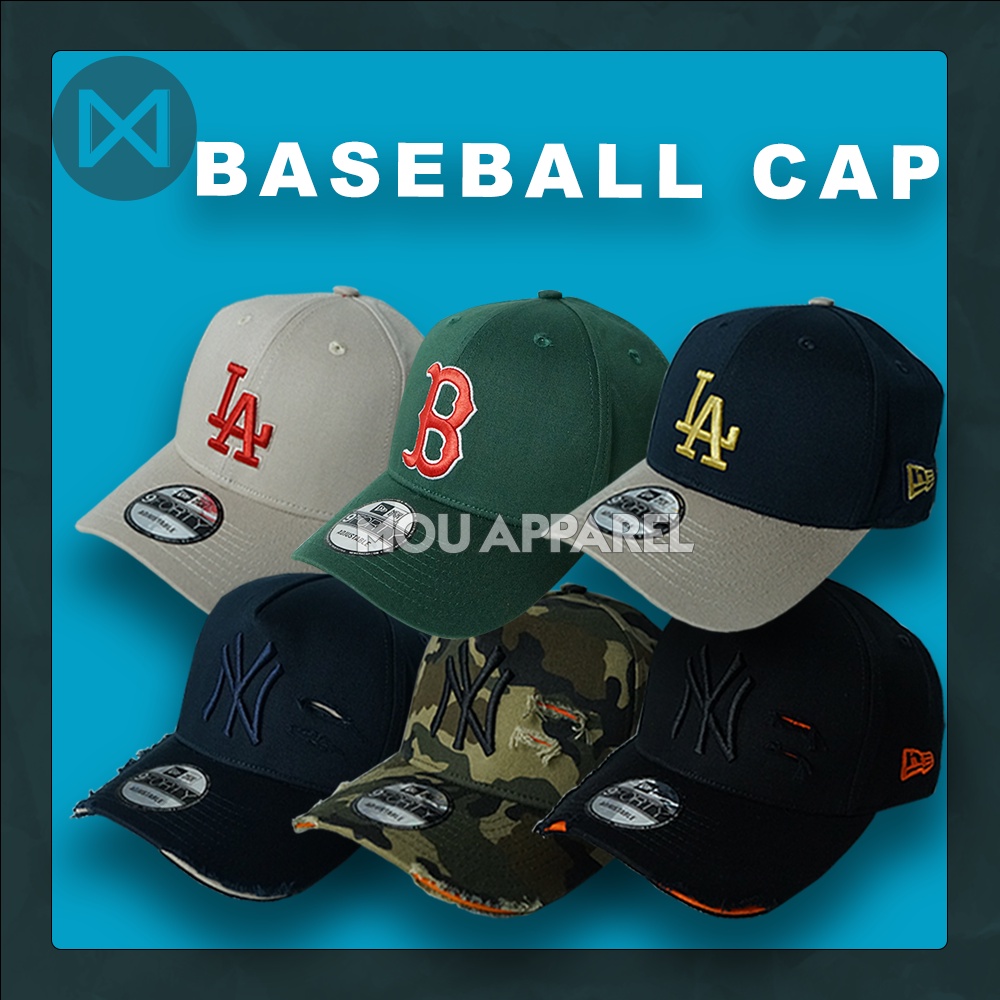 Topi Baseball Hat Damage Ripped Sobek NY New York Yankees Topi Bisbol MLB NBA Cap Loreng Camo, Biru Hitam Pria Dewasa Ori Distro NYC, YN Murah Premium Import 100% Anak Laki Wanita Unisex Bordir Polos Besball Bassball Basball Basseball Hip Hop Snapback Ori