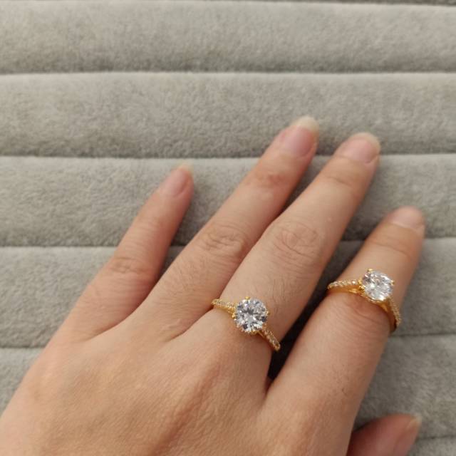 Cincin zircon wynn 4134