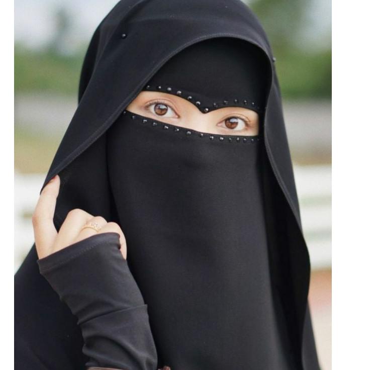 ☠ Niqab Bandana Niqab Elang Niqab Cadar Niqob Cadar Niqob Cadar Elang ELANG MANIK ㆆ